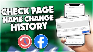 How to check FB page name change history  F HOQUE [upl. by Akerley]