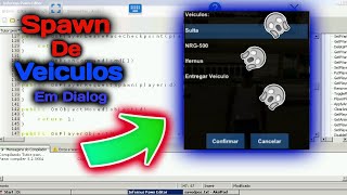 Pawno  Como Fazer Spawn De Veiculo Em Dialog [upl. by Ecyla]