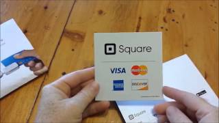 Square Credit Card Reader Unboxing [upl. by Aneez]