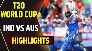 INDIA vs AUSTRALIA HIGHLIGHTS🔥 T20 WC 2024 indvsaus t20worldcup wcc3 crickethighlights [upl. by Eniledgam785]