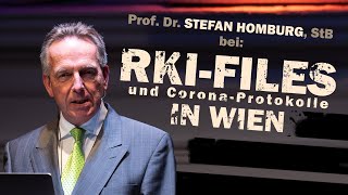 quotDie RKIProtokollequot  Eröffnungsvortrag von Prof Dr Stefan Homburg bei quotRKIFiles in Wienquot [upl. by Wilton]