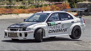 600Hp Mitsubishi Lancer Evo V  TwinCharged Monster  Platres HillClimb Winner [upl. by Leahcimaj]