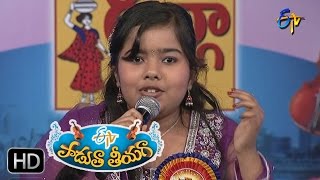 Naalo Oohalaku Song  Bhavana Performance in ETV Padutha Theeyaga  2nd May 2016 [upl. by Airemahs]