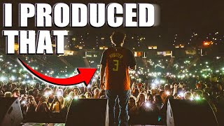 Reacting to Songs I Produced Being Performed  My Beats in Rap Concerts [upl. by Llerdnam]