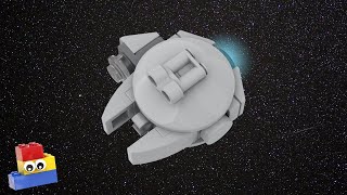 LEGO Star Wars Micro Millennium Falcon Tutorial [upl. by Garrett728]