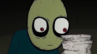 FNF VS Salad Fingers  Somewhere slowed reverb [upl. by Tipton]