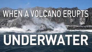 When a Volcano Erupts Underwater  UnderH2O  PBS Digital Studios [upl. by Mlehliw]