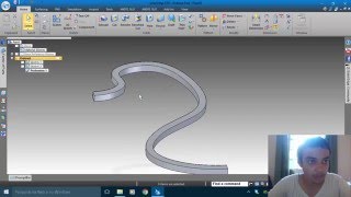 Tutorial Solid Edge 016  Utilizando a ferramenta Sweep [upl. by Nesnah]