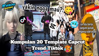 Kumpulan 20 Template JJ Viral Terbaru🎟  yakin ngga mau 😋 Trend Tiktok🤩  Sound Fyp tiktok [upl. by Vallery]