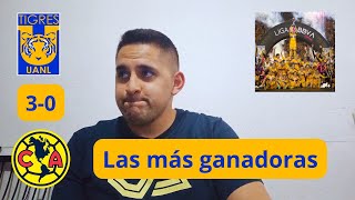 SÚPER AMAZONAS  Reacciones Tigres 3100 América  Campeón de Campeones LIGA MX Femenil [upl. by Frieder468]