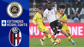 Spezia vs Bologna Extended Highlights  Serie A  CBS Sports Golazo [upl. by Ahsinrat]