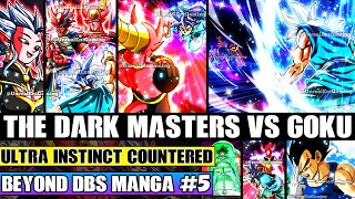 Beyond Dragon Ball Super Ultra Instinct Goku Vs The Dark Masters Gokus Powers Countered [upl. by Ballard]