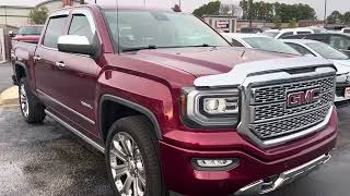 2017 GMC Sierra Denali 4x4  237521 [upl. by Nanice]