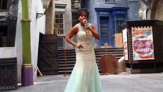 Celestina Warbeck full show at Diagon Alley [upl. by Zia624]