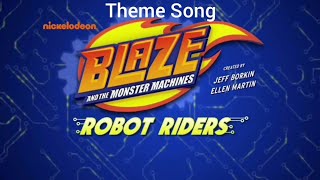 Blaze And The Monster Machines Robot Riders Robots Corredores intro Opening in English [upl. by Dickey855]