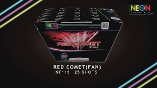 RED COMETFANNF115 by Neon Fireworks [upl. by Anna]