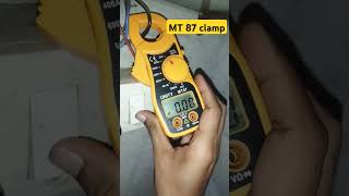 MT87 clamp multimeter testing multimeter viral reels viravideo diy shorts rap [upl. by Hubey]