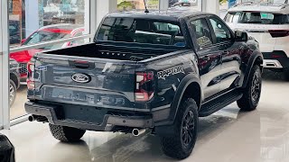 In 2024  Ford Ranger Raptor 30L Twin Turbo 4WD 10 AT  Interior and Exterior  Grey Color [upl. by Neelhtak41]