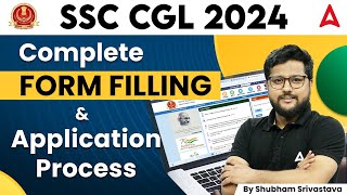 SSC CGL FORM FILLING 2024  SSC CGL FORM KAISE BHARE  SSC CGL APPLY ONLINE 2024 [upl. by Yrellam208]