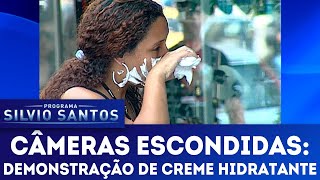 Demonstração de Creme Hidratante  Câmeras Escondidas 060518 [upl. by Norahs886]