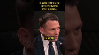 Sławomir Mentzen Nie bez powodu kościół upada konfederacja polityka mentzen religia kosciol [upl. by Flann709]