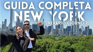 PT 3🗽LA GUIDA COMPLETA per VISITARE NEW YORK per la prima volta e non ITINERARIO GIORNO 3 [upl. by Ayhtin]