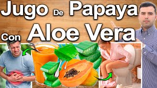 Jugo De Papaya Y Aloe Vera ¿Para Qué Sirve  Beneficios De La Papaya Y La Sábila Salud Y Belleza [upl. by Roht]