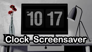 Screensaver jam  clock screensaver  aesthetic windows 11 [upl. by Soirtemed]