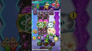 Can I win the game with just one pea PvZ Heroes pvzheroes pvz [upl. by Nylirac]