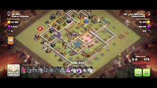 Ayuntamiento 10 contra 12 liga de guerra de clanes  Clash of Clans [upl. by Clancy601]