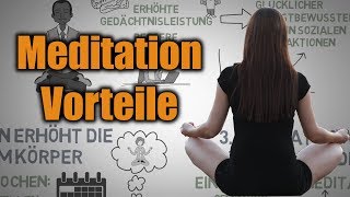 3 bewiesene Vorteile von Meditation die kaum einer kennt STUDIEN [upl. by Nelrac]