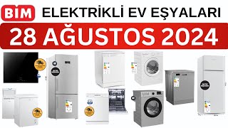 BİM 28 AĞUSTOS 2024 AKTÜEL KATALOĞU  BİM ELEKTRİKLİ EV GEREÇLERİ  BİM BEYAZ EŞYA  BİMDE BU HAFTA [upl. by Rahman]