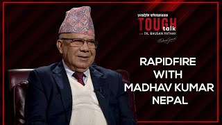 Rapidfire with Madhav Kumar Nepal  Tough Talk Clip [upl. by Elora]