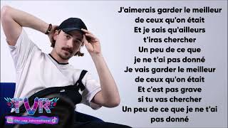 Pierre Garnier  Ceux quon était ParolesLyrics Audio Officiel  Jaimerais garder le meilleur [upl. by Bentley]