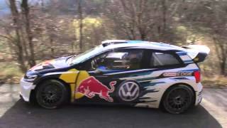 TEST SEBASTIEN OGIER MONTE CARLO 2016 [upl. by Enovi]