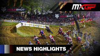 News Highlights  MXGP of France 2023 MXGP Motocross [upl. by Croner209]