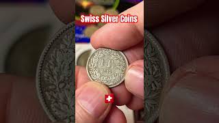 Swiss Silver Coins 🇨🇭 Swiss Francs  Schweizer Franken [upl. by Seaton228]