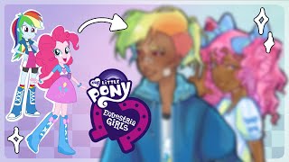 Redesigning My Little Pony cuz I want to Equestria Girls Speedpaint  Commentary [upl. by Fedora]