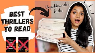 Best thriller books to read for beginners💯 Thriller book recommendations📚🔪 Wisewithgrace [upl. by Atikahc]