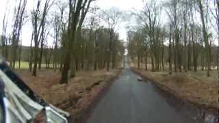 A Ride Along Grand Avenue in Savernake Forest Near Marlborough [upl. by Enitsuga]