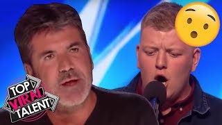 Simon Cowell Asks Nervous OPERA Singer For A Different Song  Top Viral Talent [upl. by Mohr]