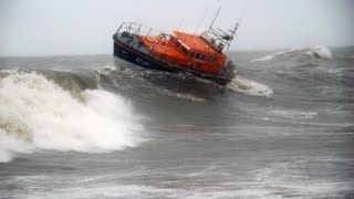 Rescue footage from Scotlands RNLI lifeboats in 2012 [upl. by Kiyoshi649]