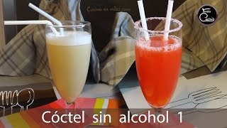 Bebidas sin alcohol San Francisco y cóctel de manzana  Tonio Cocina 154 [upl. by Winsor701]