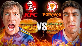 Popeyes vs KFC Taste Test đźŤ— [upl. by Enileda61]