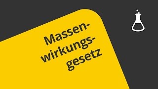 Einführung in das Massenwirkungsgesetz  Chemie  Allgemeine und anorganische Chemie [upl. by Ahtnamys]