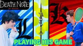 “Playing His Gamequot Light vs L from Death Note The Musical [upl. by Giustino388]