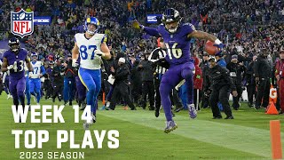 Top Plays from Week 14  NFL 2023 Highlights [upl. by Nosyrb370]