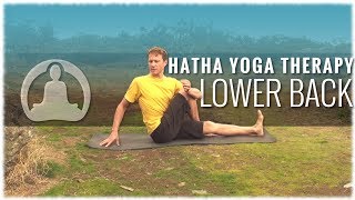 Hatha Yoga Therapy for the Lower Back with David Procyshyn [upl. by Enelegna]