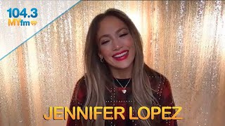 Jennifer Lopez Talks Marry Me Working With Maluma  Owen Wilson Beauty Secrets amp MORE [upl. by Lavro]