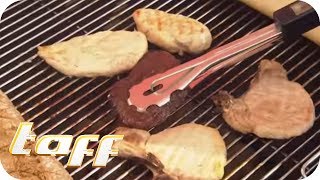 Mit HIGHTECHGRILLZANGE zum PERFEKTEN STEAK Die neuesten FrühlingsGadgets  taff  ProSieben [upl. by Ailemrac]